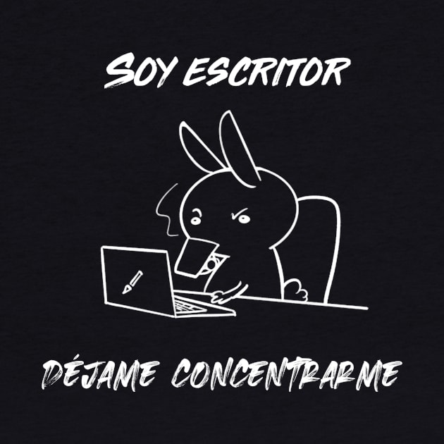 Soy escritor. Déjame concentrarme by Nikoleart